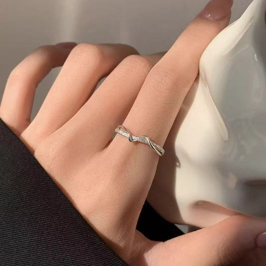 1PC  Beautiful Classic Style Engagement Ring, Exquisite Color, Elegant Bridal Wedding Party Accessory, Perfect Gift Jewelry For Women